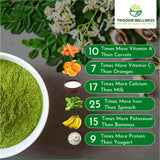 500gm Trisoon Wellness Organic Moringa Powder - Immunity, Digestion & Energy Support