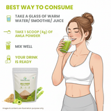 Trisoon Wellness Amla Powder Natural Vitamin C Superfood for Immunity & Vitality | Amla Fruit Powder | Promotes Hair & Skin (200gm, amla powder)