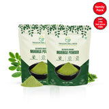 1000gm Trisoon Wellness Organic Moringa Powder - Immunity, Digestion & Energy Support (1000gm) (500gm, Pack of 2)