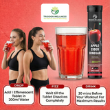 Trisoon Wellness Apple Cider Vinegar for Weight Loss with Garcinia Cambogia & L-Carnitine
