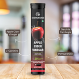 Trisoon Wellness Apple Cider Vinegar for Weight Loss with Garcinia Cambogia & L-Carnitine